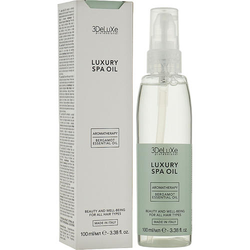 3DeLuXe Luxury Spa Oil, Кристальные капли от посеченных кончиков — изображение 2