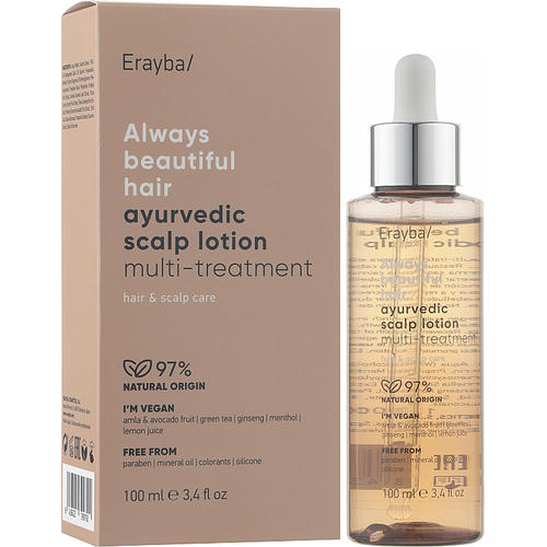 Erayba ABH Ayurvedic Scalp Lotion, Лосьон против выпадения волос — изображение 2