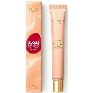 Kiko Milano Gloss Supreme 3 In 1 Caring Lip Balm, Бальзам для губ 3в1