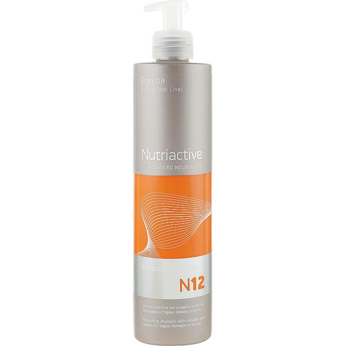 Erayba Collastin Shampoo N12, Питательный шампунь с коллагеном и эластином — изображение 3