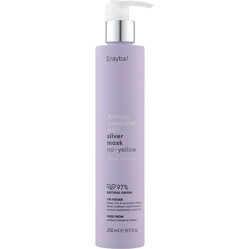 Erayba ABH Silver No-Yellow Mask, Маска для волос против желтизны