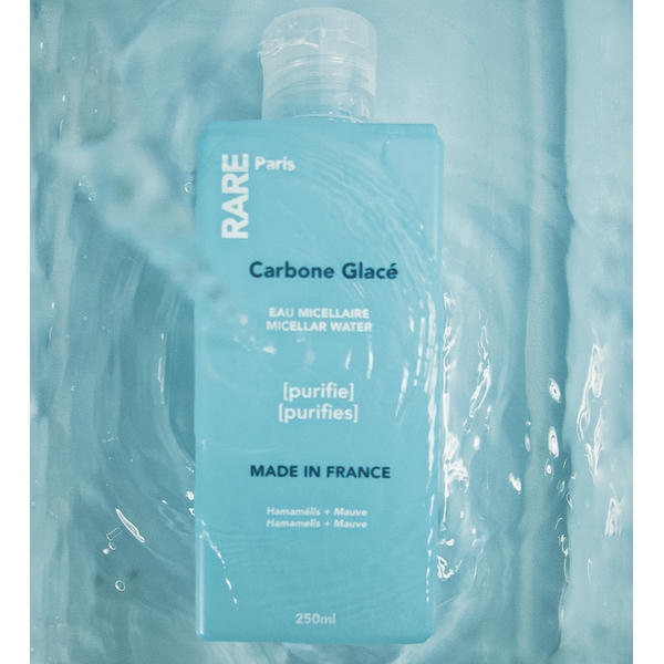 Мицеллярная вода RARE Paris Carbone Glace Purifies Micellar Water 250ml — изображение 2