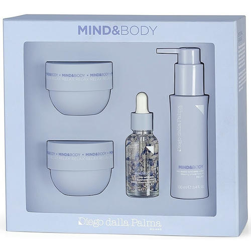 Diego Dalla Palma Mind & Body Kit, Набор (b/scr/100ml + b/butter/75ml + sh/oil/100ml + b/oil/30ml)