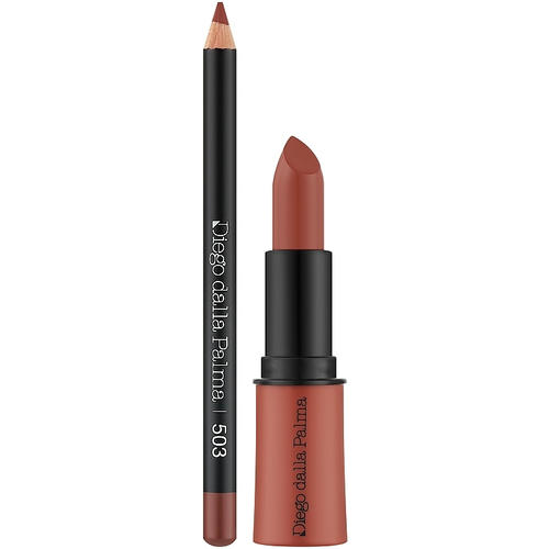 Diego Dalla Palma Lip Contour Kit 503 (lipstick/4g + lip/pencil/1.1g), Набор — изображение 2