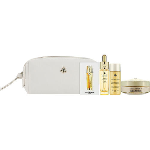 Guerlain Abeille Royale Anti-Aging Program (ser/7 х 0.6 мл + cr/50 ml + oil/15 ml + lot/40 ml), Набор — изображение 2