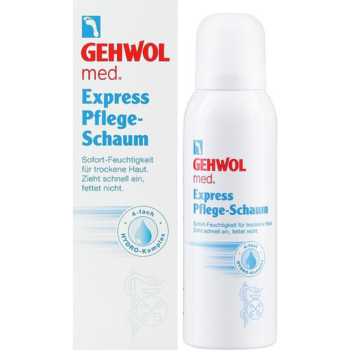 Gehwol Med Express Foam, Увлажняющая экспресс-пенка для сухой кожи ног — изображение 2