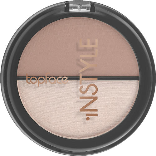 TopFace Instyle Highlighter Powder Contour, Пудра-хайлайтер для лица — изображение 2