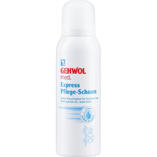 Gehwol Med Express Foam, Увлажняющая экспресс-пенка для сухой кожи ног