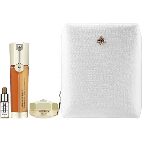 Guerlain Abeille Royale Set, Набор (f/ser/50ml + f/oil/5ml + f/cr/15ml + bag) — изображение 2