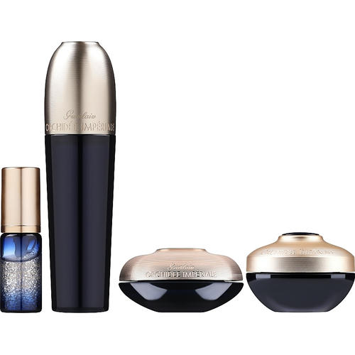 Guerlain Orchidee Imperiale Exceptional Anti-Aging Discovery Ritual, Набор (f/cr/15ml + f/lot/30ml + serum/5ml + eye/cr/7ml) — изображение 2