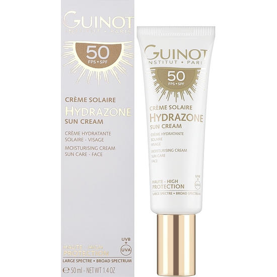 Guinot Sun Cream Moisturizing Cream SPF 50, Увлажняющий солнцезащитный крем для лица — изображение 2