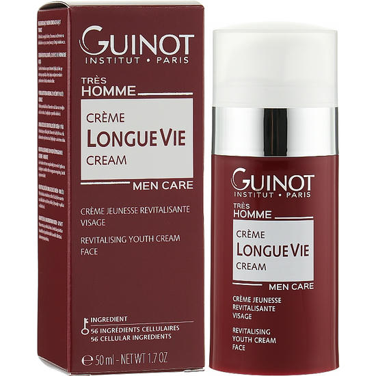 Guinot Longue Vie Homme, Омолаживающий крем-сыворотка для лица "Долгая жизнь клетки" — изображение 2