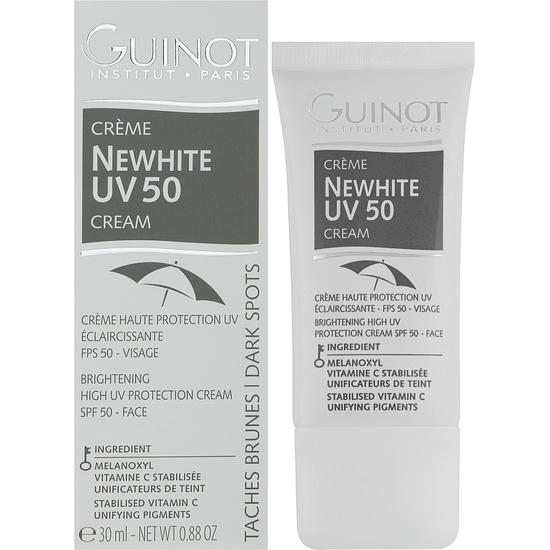 Guinot Newhite Brightening Uv Shield SPF 50, Осветляющий тонирующий крем для сияния кожи — изображение 2