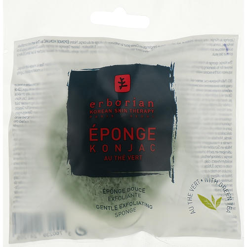 Erborian Green Tea Konjac Sponge, Спонж конняку с зеленым чаем