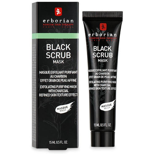 Erborian Black Scrub Mask, Скраб-маска очищающая с древесным углем — изображение 2