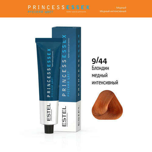 ESTEL PROFESSIONAL, 9/44 краска для волос, блондин медный интенсивный / ESSEX Princess 60 мл — изображение 2