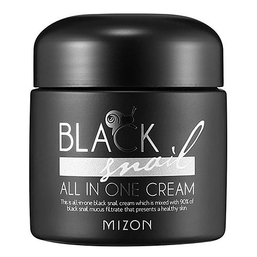 Mizon Крем с экстрактом черной улитки – Black snail all in one cream, 75мл