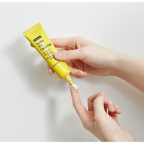 By Wishtrend Средство точечное против акне с серой - Sulfur 3% clean gel, 30мл — изображение 3