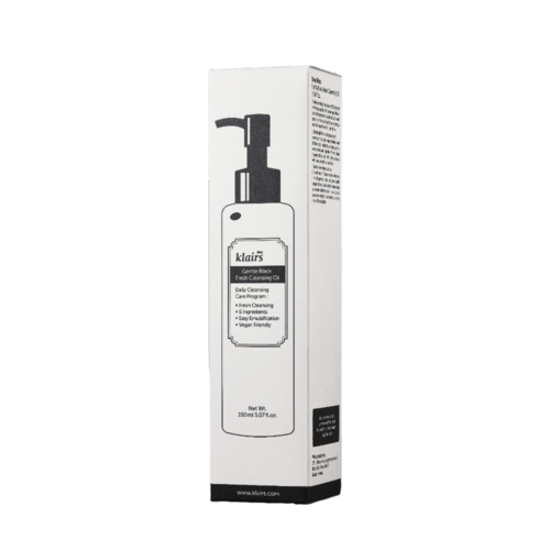 Dear, Klairs Масло очищающее - Gentle black fresh cleansing oil, 150мл — изображение 2