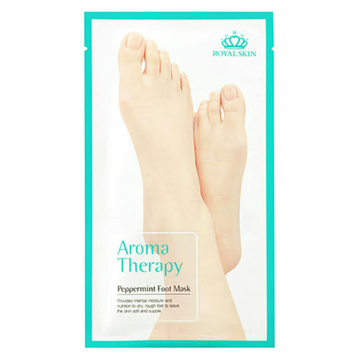 Royal Skin Носочки для ног тонизирующие с экстрактом мяты - Aromatherapy peppermint foot, 25г