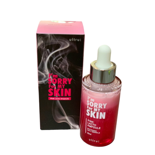 I'm Sorry For My Skin Сыворотка с пробиотиками – pink lacto ampoule whitening anti-wrinkle, 30мл