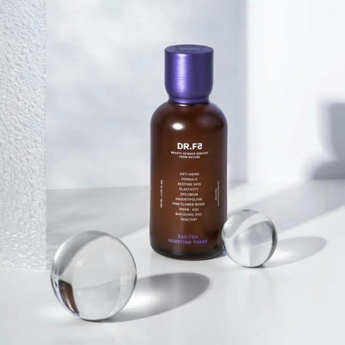DR.F5 Тоник для лица с антивозрастным эффектом с бакучиолом - EXO-TOX boosting toner, 120мл — изображение 3