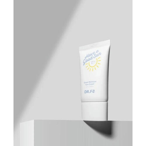 DR.F5 Крем солнцезащитный ультраувлажняющий - Green moisture sun cream SPF50+ PA++++, 60мл — изображение 5