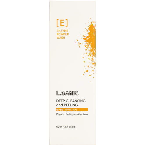 L.Sanic Энзимная пудра для глубокого очищения - Deep Cleansing and Peeling Enzyme Powder Wash, 60г — изображение 2