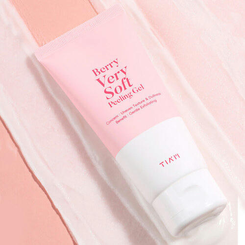 TIAM Гель-скатка для лица с экстрактом ягод - Berry very Soft Peeling Gel, 120г — изображение 3