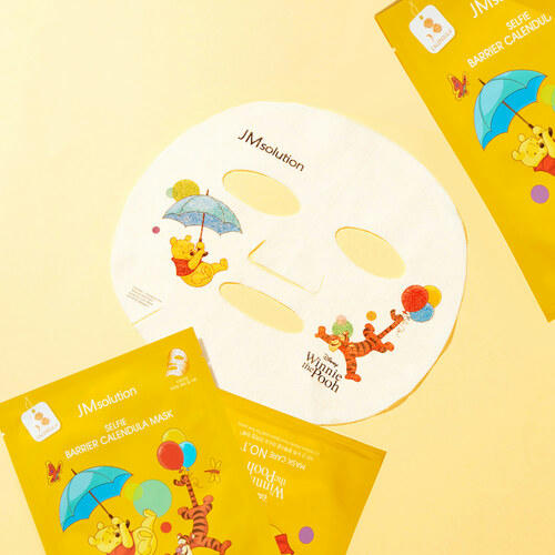 JMsolution Маска тканевая с календулой – Disney collection selfie barrier calendula mask, 30мл — изображение 2