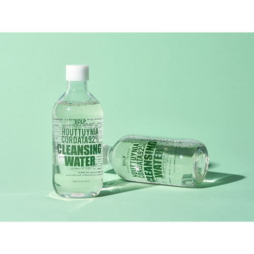Derma Factory Вода очищающая с экстрактом хауттюйнии - Houttuynia cordata 92% cleansing water, 300мл — изображение 5