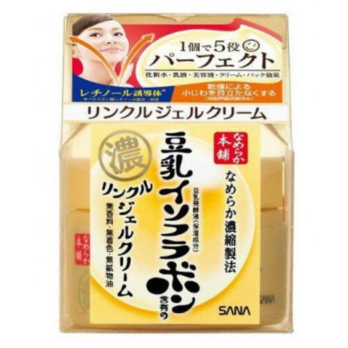 Sana Крем увлажняющий и подтягивающий с ретинолом и изофлавонами сои – Wrinkle cream, 50г