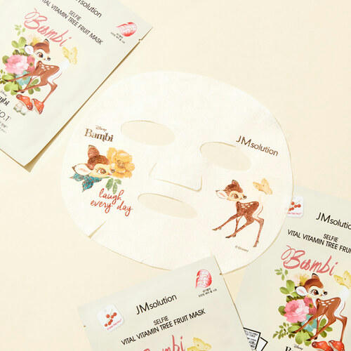 JMsolution Маска тканевая с облепихой – Disney collection selfie vital vitamin tree fruit mask, 30мл — изображение 2