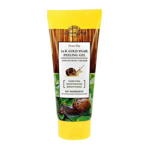 Grace Day Отшелушивающий гель с золотом и муцином улитки - Gold Snail 24K Peeling Gel, 100мл — изображение 2