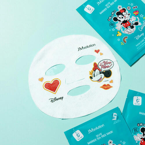 JMsolution Маска тканевая с чайным деревом – Disney collection selfie barrier tea tree mask, 30мл — изображение 2
