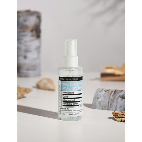 Derma Factory Спрей для закрепления макияжа увлажняющий - White birch 95% moisture fixer, 80мл — изображение 2