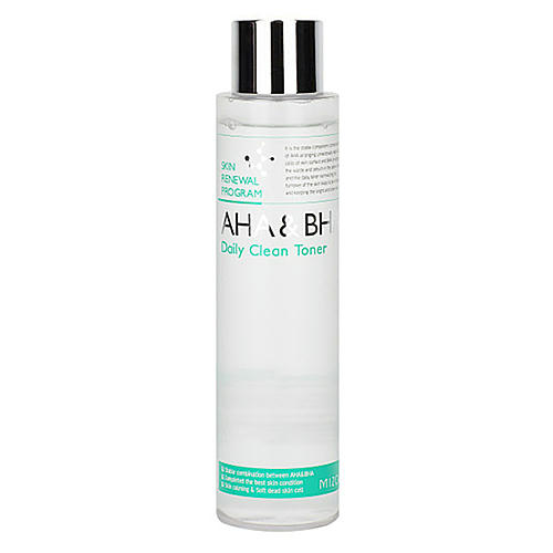 Mizon Тонер для лица - Aha & bha daily clean toner, 150мл