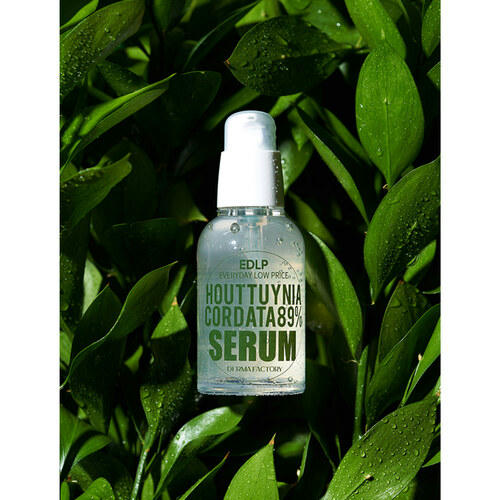 Derma Factory Сыворотка для лица с экстрактом цветка хауттюйнии - Houttuynia cordata 89% serum, 50мл — изображение 3