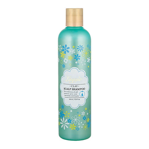 Bigaku Шампунь для увлажнения и питания кожи головы и волос - Laggie clay scalp shampoo, 300мл