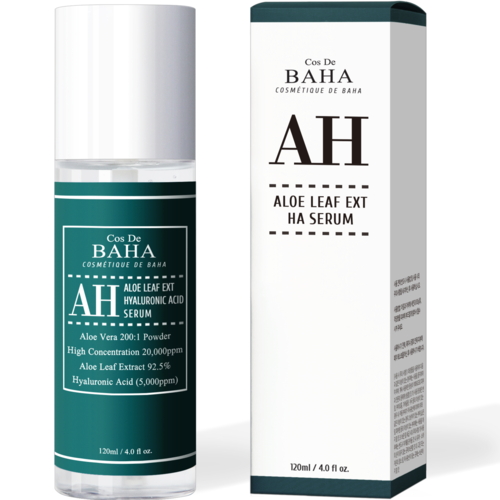 Cos De BAHA Сыворотка концентрированная с алоэ - Aloe leaf ext hyaluronic acid serum (AH), 120мл — изображение 2