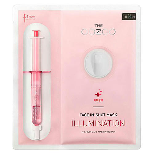 The OOZOO Маска с энзимами для интенсивного сияния - Face In-Shot Mask Illumination, 2,8мл
