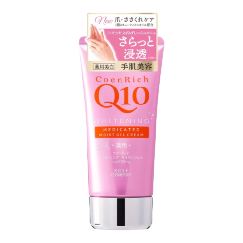 Kose Крем для рук гелевый с коэнзимом Q10 с цветочным ароматом - Coen rich Q10 moist gel, 80г