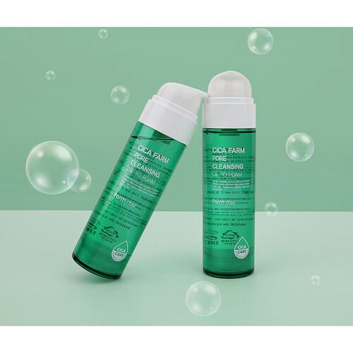 FarmStay Гидрофильное масло с центеллой азиатской - Cica farm pore cleansing oil to foam, 115мл — изображение 4