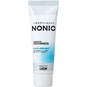 Lion Паста зубная комплексного действия с ароматом трав и мяты - Nonio clear herb mint, 130г
