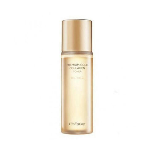 ElishaCoy Тонер для лица с коллагеном - Premium gold collagen toner, 180мл