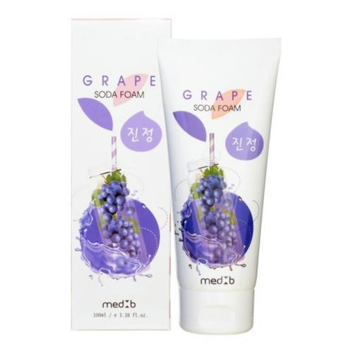 Med B Пенка для умывания с экстрактом винограда и содой - Grape soda foam, 100мл
