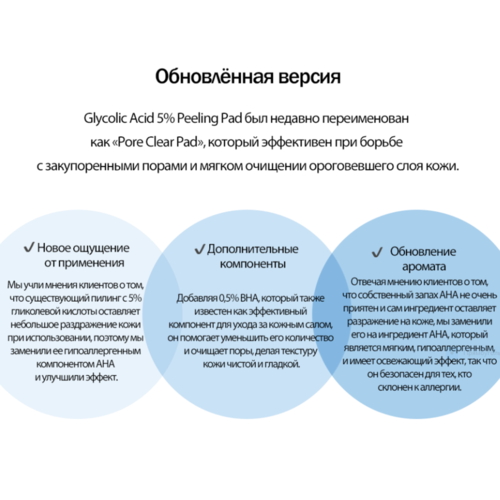 Derma Factory Пэды для лица очищающие - Pore clear pad, 40шт — изображение 3