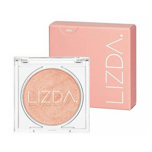 Lizda Хайлайтер глянцевый стойкий тон 02 розовый коралл - glossy fit highlighter rose coral, 4г — изображение 2
