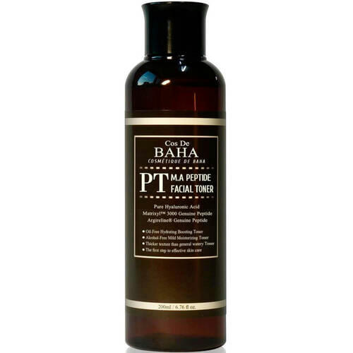 Cos De BAHA Тонер пептидный с матриксилом и аргирелином - Peptide toner (PT), 200мл — изображение 3