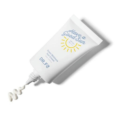 DR.F5 Крем солнцезащитный ультраувлажняющий - Green moisture sun cream SPF50+ PA++++, 60мл — изображение 2